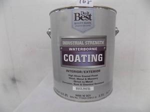 Do It Best Quality Paints  Industrial Strength  Water Borne coating  Interior - Exterior  High gloss Enamel Finish