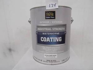 Do It Best Quality Paints  1 gal Interior  Exterior  Industrial Strength  Water Borne Coating  High Gloss Enamel Finish   Wood - Metal