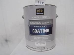 Do It Best Quality Paints  1 gal Interior  Exterior  Industrial Strength  Water Borne Coating  High Gloss Enamel Finish   Wood - Metal & Masonry