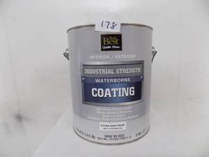 Do It Best Quality Paints  1 gal Interior  Exterior  Industrial Strength  Water Borne Coating  High Gloss Enamel Finish   Wood - Metal & Masonry
