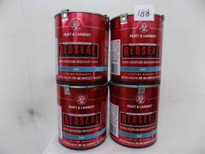 4 quarts Pratt & Lambert  Exterior 100% Acrylic  Ultra Moisture - Resistant Paint  Flat   Base 1 White