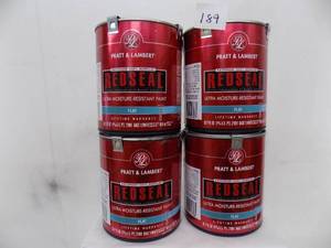 4 quarts Pratt & Lambert  Exterior 100% Acrylic  Ultra Moisture - Resistant Paint  Flat   Base 1 White
