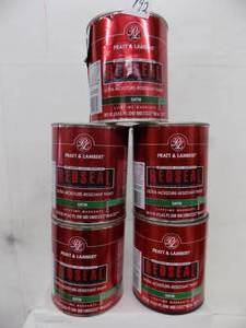 5  quarts Prat & Lambert  Exterior 100% Acrylic  Ultra Moisture Resistant Paint  Satin  Base White  Z3191