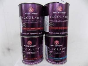 5 Quarts Pratt & Lambert Accolade Interior Flat Deep Base