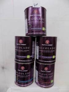 5 Quarts Pratt & Lambert Accolade Interior Velvet Bright White Base