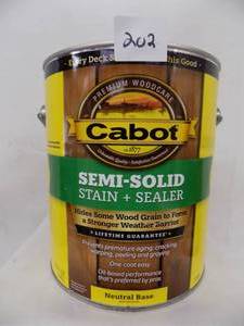 1 Gallon Cabet Premixed Stain Sealer Redwood
