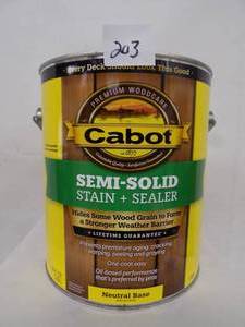 1 Gallon Cabet Premixed Stain Sealer Redwood