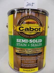 1 Gallon Cabet Premixed Stain Sealer Redwood