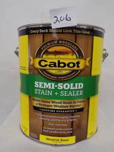 1 Gallon Cabet Premixed Stain Sealer Redwood