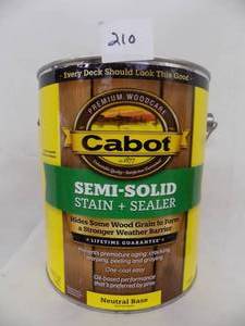1 Gallon Cabet Premixed Stain Sealer Redwood