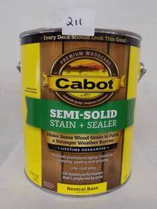 1 Gallon Cabet Premixed Stain Sealer Redwood