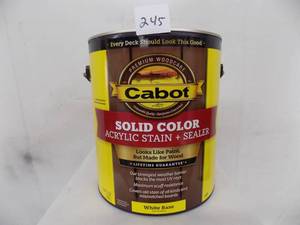 1 Gallon Cabot White Base #1801