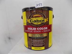 1 Gallon Cabot White Base #1801