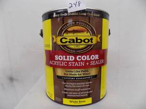 1 Gallon Cabot White Base #1801