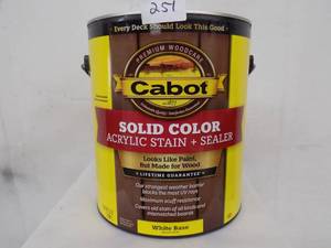 1 Gallon Cabot White Base #1801