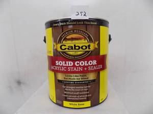 1 Gallon Cabot White Base #1801