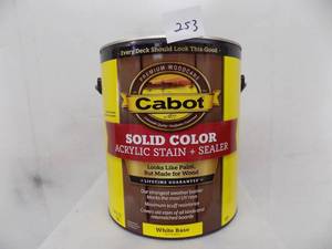 1 Gallon Cabot White Base #1801