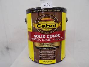 1 Gallon Cabot White Base #1801