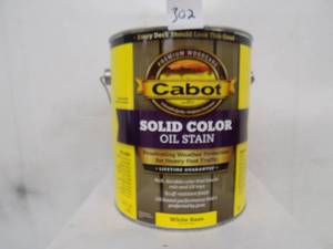 1 Gallon Cabot 1601 White Base