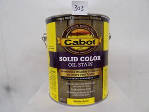 1 Gallon Cabot 1601 White Base