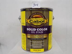1 Gallon Cabot 1601 White Base