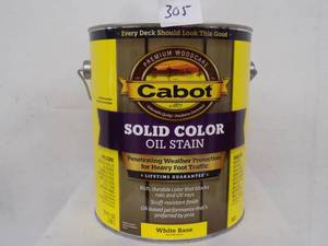 1 Gallon Cabot 1601 White Base