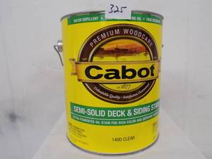 1 gal Cabot  1400 Clear