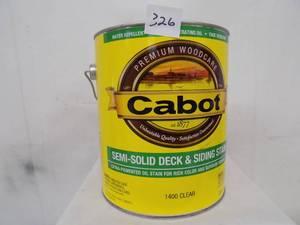 1 gal Cabot  1400 Clear