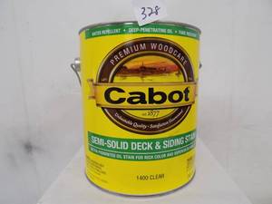1 gal Cabot  1400 Clear