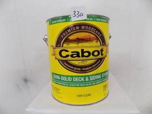 1 gal Cabot  1400 Clear