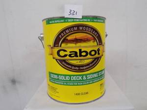 1 gal Cabot  1400 Clear