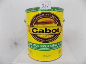 1 gal Cabot  1400 Clear