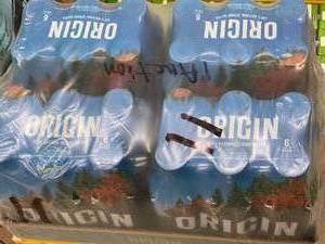 lot 11 image: 24 Pack Origin natural spring water Best by 06302023