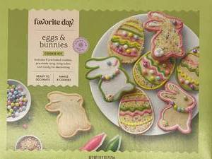 lot 50 image: Eggs and Bunnies Cookie Kit Best by 10152023