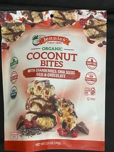 lot 68 image: Organic Coconut Bites 6 Bags Best by 12062023