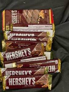 lot 178 image: Bag of Herseys Almond Bars Best by 092023