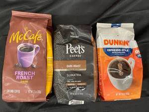 lot 213 image: Dark Coffee Bundle Best by 09242023