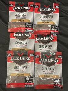 lot 222 image: Jack Links Zero Sugar Jerky 6 Bags Best by 07302023