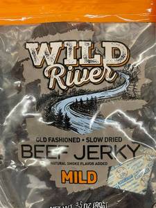 lot 206 image: Wild River Beef Jerky Mild Best by 05122023
