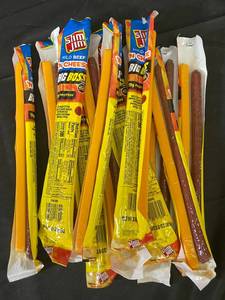 lot 309 image: Bag of Slim Jims etc Best by 08202023