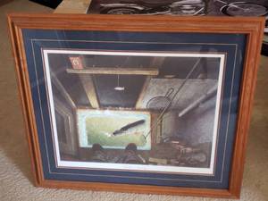 lot 2 image: Les Kouba - Darkhouse Spearing