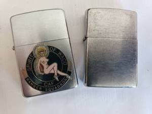 lot 22 image: 2 Zippos - Spirit of Waco CAF Ranger Squadron and Other