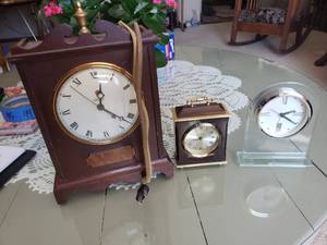 lot 44 image: 3 Clocks - One is a Warren Telechron Model 4H99