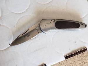 lot 61 image: Speed Lock II Boker Folding Knife with Sheath