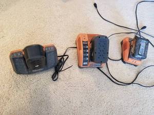 lot 72 image: Various Rigid Batteries and Chargers