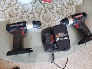 lot 73 image: Craftsman Cordless Drills