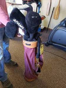 lot 127 image: Golf Bag and Clubs