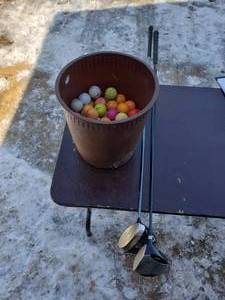 lot 128 image: Golf Balls and 2 Drivers