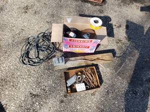 lot 153 image: Wire and Other Electrical Items
