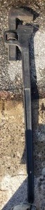 lot 160 image: Heavy 44 Pipe Wrench